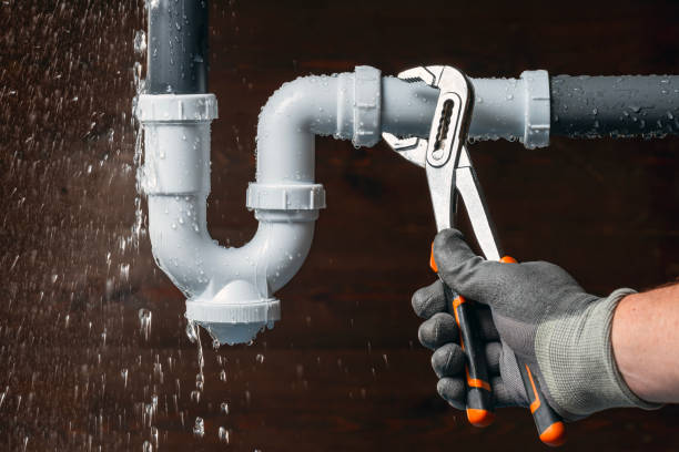 Professional Drain Cleaning technician working in Weedsport, NY